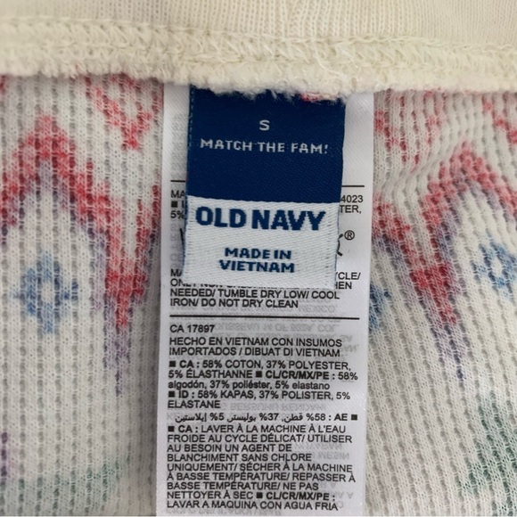 NWT Old Navy Colorful Pajama Bottoms Pants Winter Christmas Holidays Rainbow - Picture 10 of 11